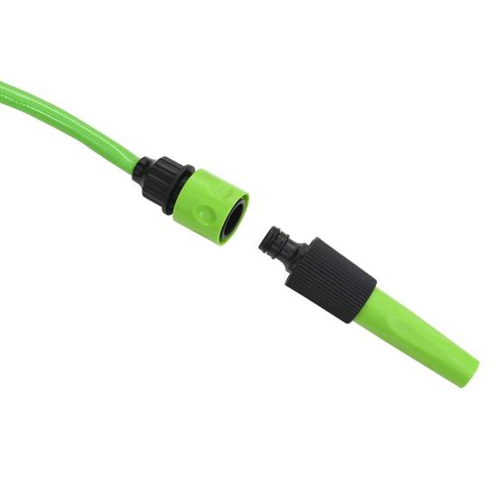 PANGIVO - Enrouleur de tuyau automatique polypropylène vert et gris 30 m - PANGIVO - Image 5