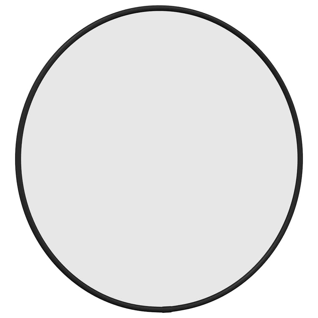 Maison Chic - Miroir mural Noir Ø 40 cm Rond Maison Chic - Image 3