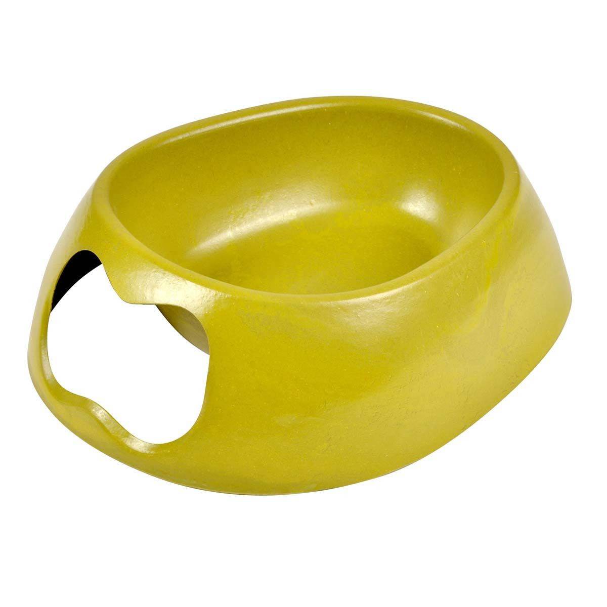 Gamelle pour Chien & Chat "Bambou" 22cm Vert - Image 1