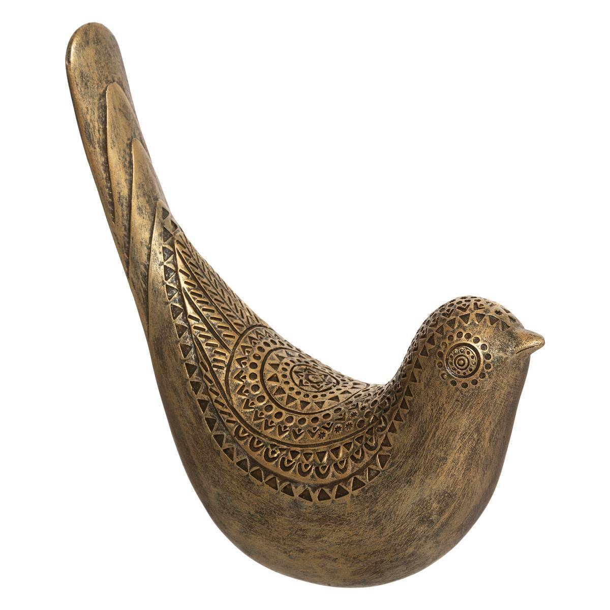 Atmosphera - Oiseau Oasis H.17cm résine - Atmosphera Créateur d'intérieur - Image 1