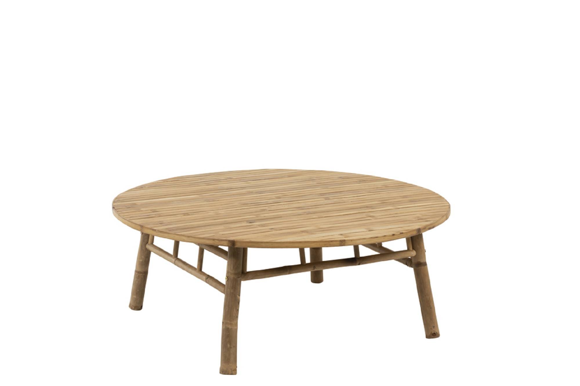 Table basse ronde en bambou D120 - NARA - Imagen 1
