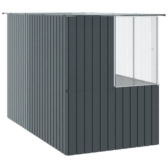 Cage Oiseaux Moyenne Acier Galvanisé 315x167cm Anthracite - ComfortXL Outdoor Living - Image 5