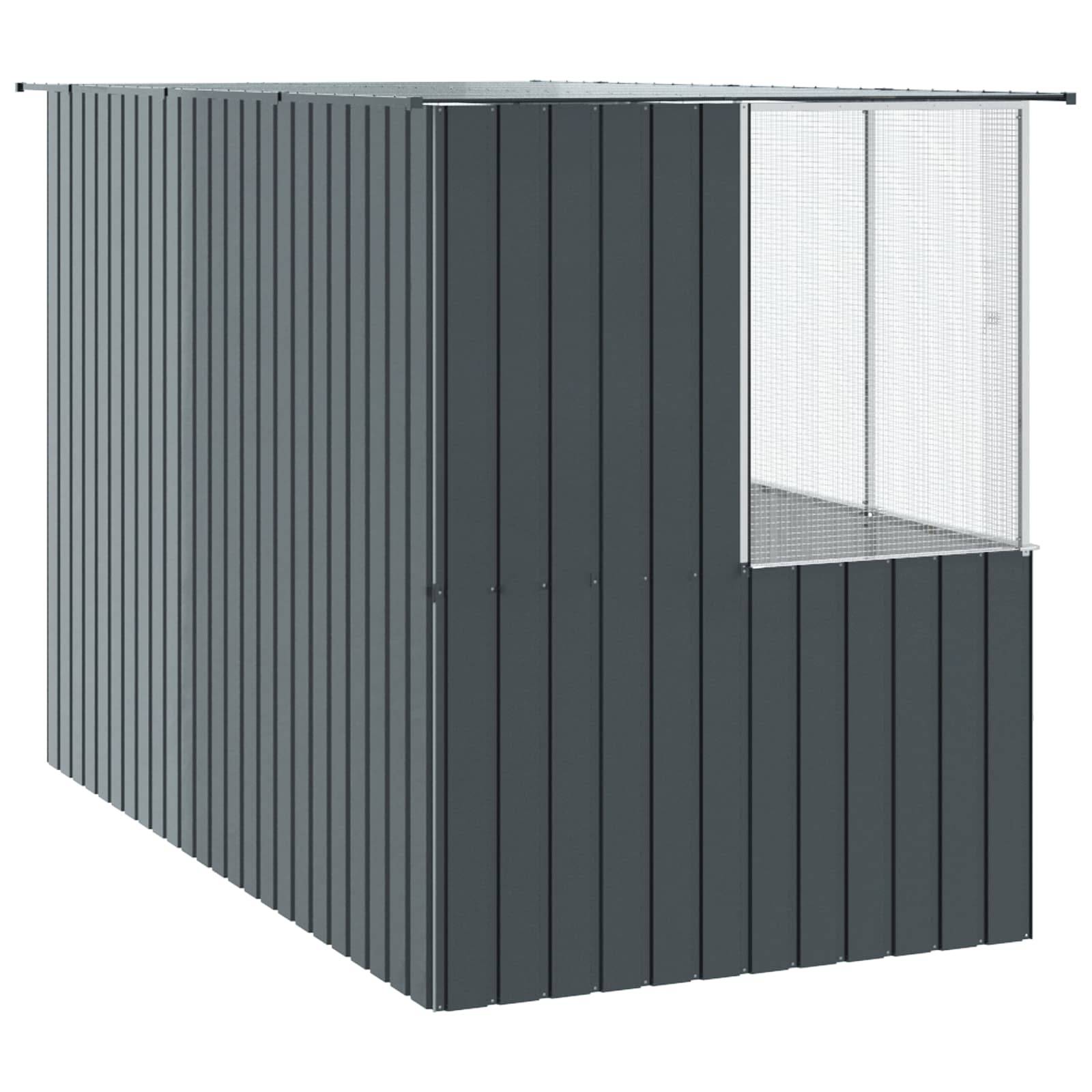 Cage Oiseaux Moyenne Acier Galvanisé 315x167cm Anthracite - ComfortXL Outdoor Living - Image 5