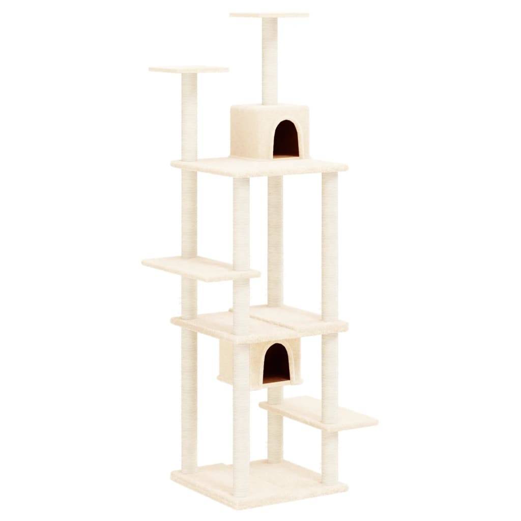 Arbre à chat Gudland Crème 78 X 52 X 176 cm - P87209C - Image 2