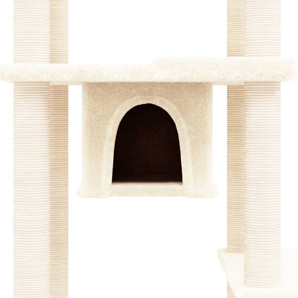 Arbre à chat Gudland Crème 78 X 52 X 176 cm - P87209C - Image 6