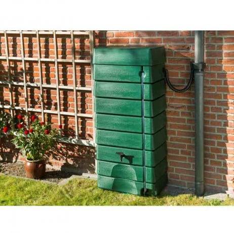 Nature - Récupérateur d'eau tonneau forme murale 276 litres - Imagen 2