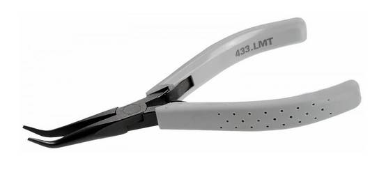 Pince à bec demi-rond coude 45D microtech - FACOM - 433.LMT - Image 1