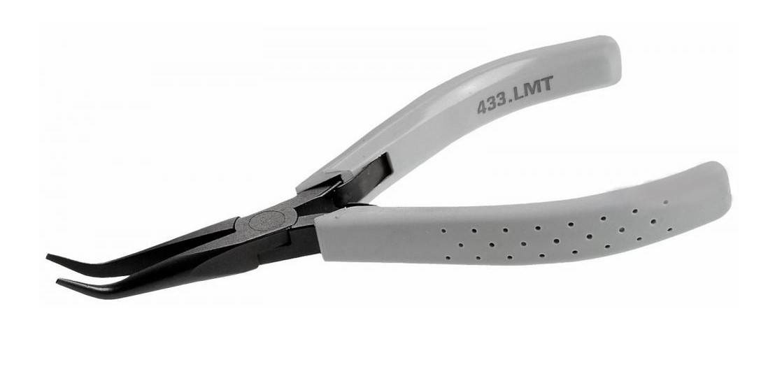Pince à bec demi-rond coude 45D microtech - FACOM - 433.LMT - Image 1