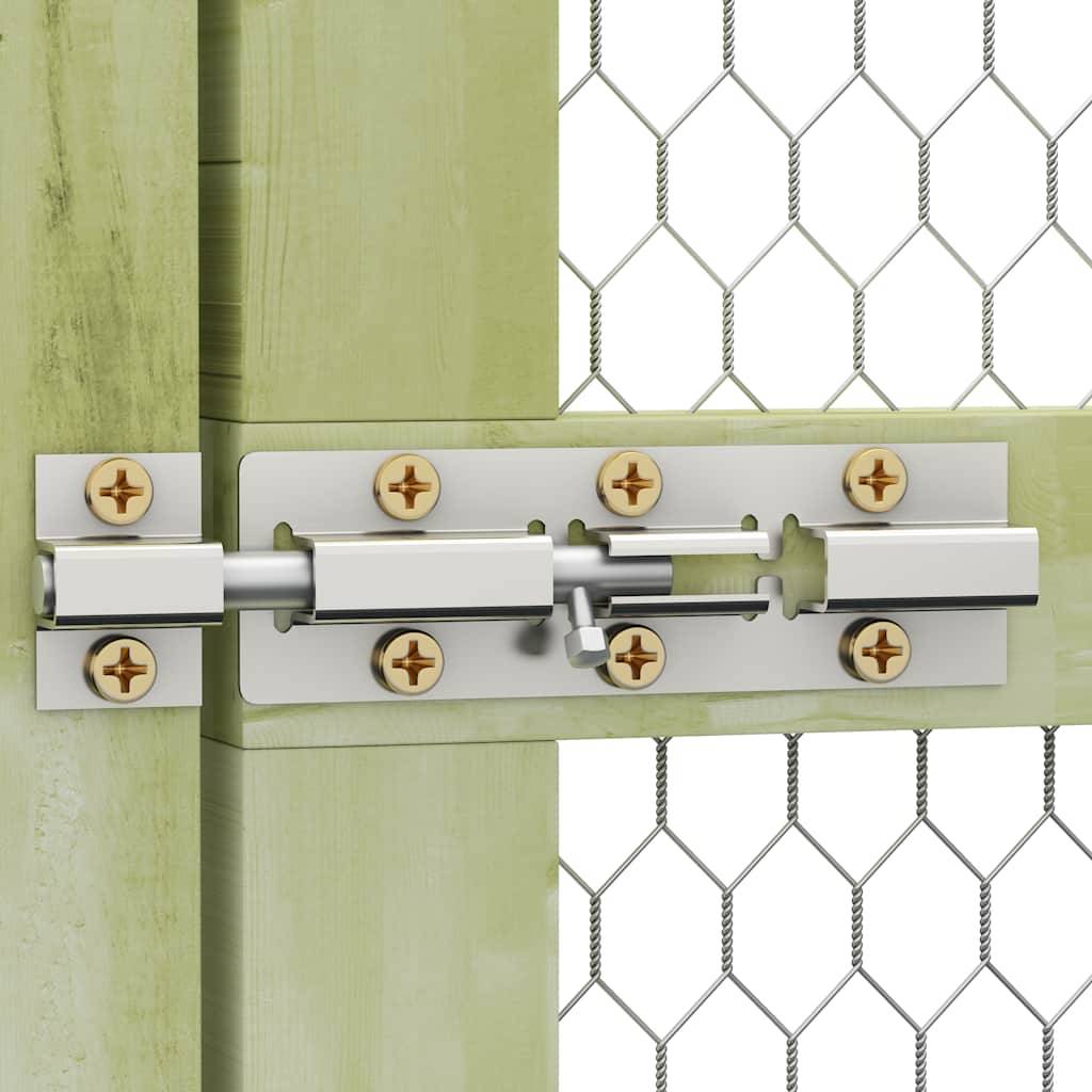 Vidaxl - Poulailler 4,5x1,5x2 m Pinède imprégnée vidaXL 278401 - Imagen 6