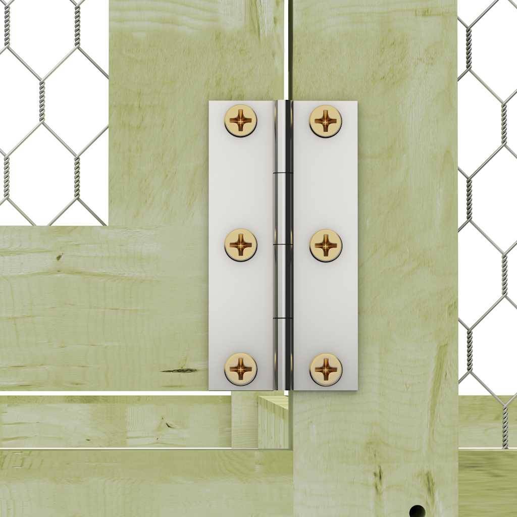 Vidaxl - Poulailler 4,5x1,5x2 m Pinède imprégnée vidaXL 278401 - Imagen 5
