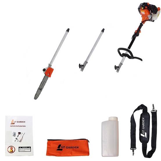 Gt Garden - Élagueuse thermique sur perche, 52 cm3, 3 CV, longueur 3.15 mètres - GT GARDEN - Image 6