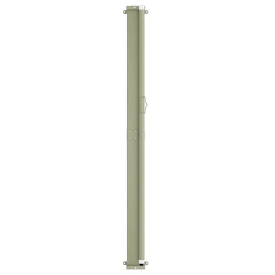 Helloshop26 - Auvent paravent store brise-vue latéral rétractable de patio jardin terrasse balcon protection visuelle écran 140 x 500 cm rouge - Imagen 5