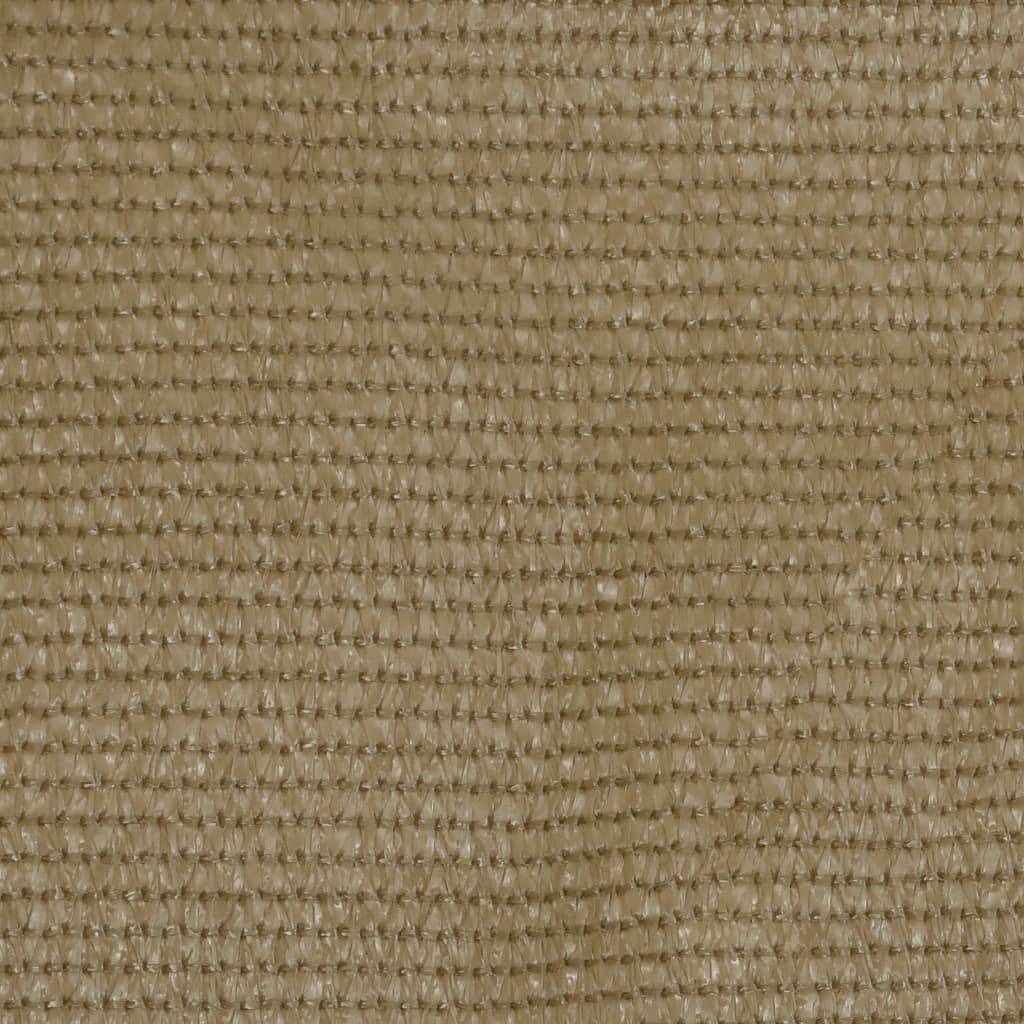Helloshop26 - Écran de balcon brise pare vue protection confidentialité 120 x 400 cm PEHD taupe - Imagen 3