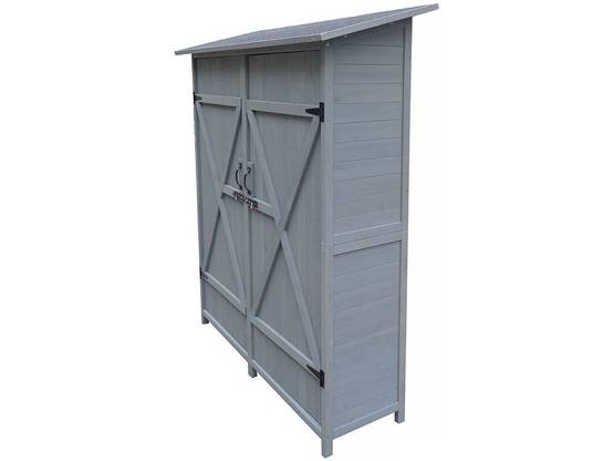 Habitat Et Jardin - Armoire De Jardin "espacio" - 140 X 49 X 162 Cm - Anthracite -habitat Et Jardin - Image 2