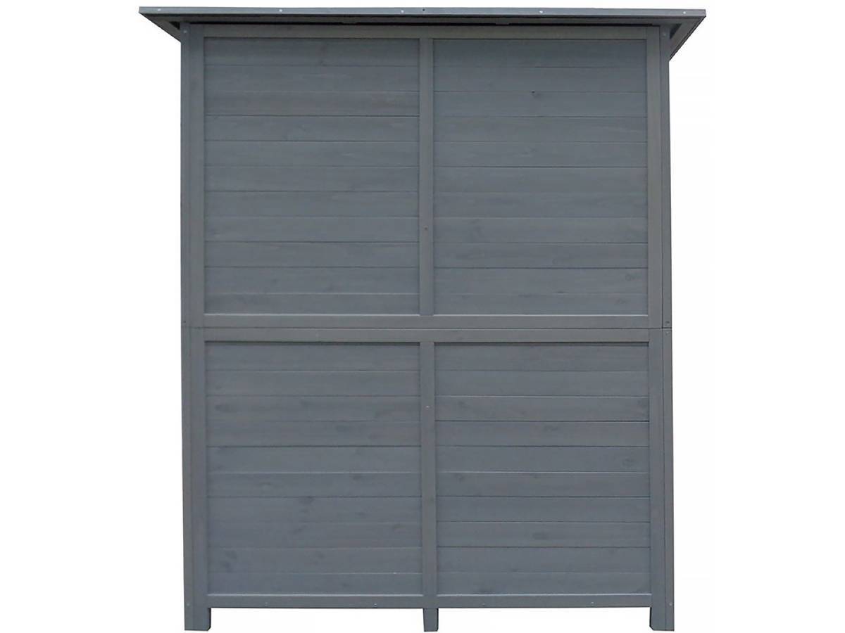 Habitat Et Jardin - Armoire De Jardin "espacio" - 140 X 49 X 162 Cm - Anthracite -habitat Et Jardin - Imagen 4