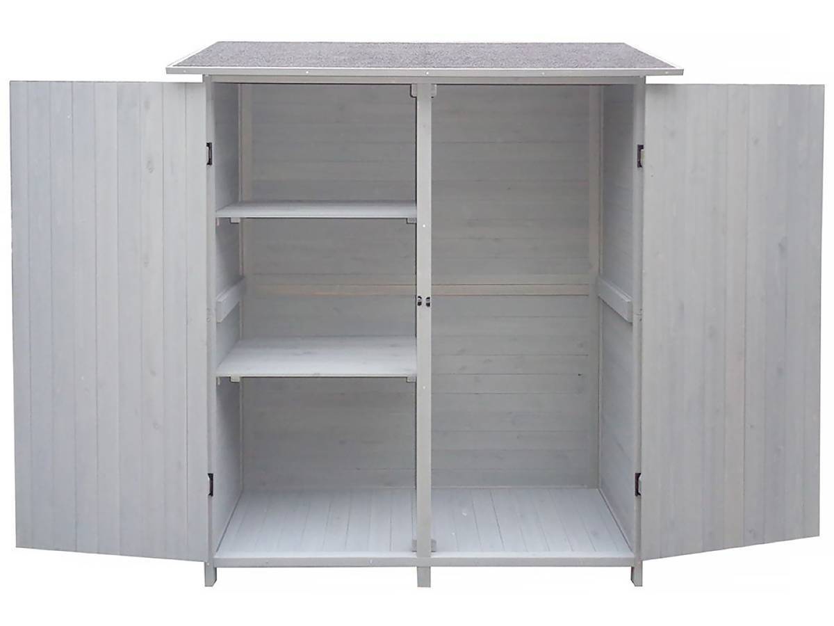 Habitat Et Jardin - Armoire De Jardin "espacio" - 140 X 49 X 162 Cm - Anthracite -habitat Et Jardin - Imagen 3