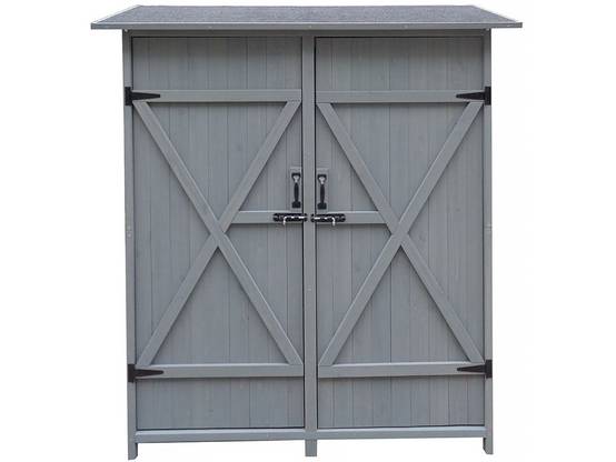Habitat Et Jardin - Armoire De Jardin "espacio" - 140 X 49 X 162 Cm - Anthracite -habitat Et Jardin - Image 1