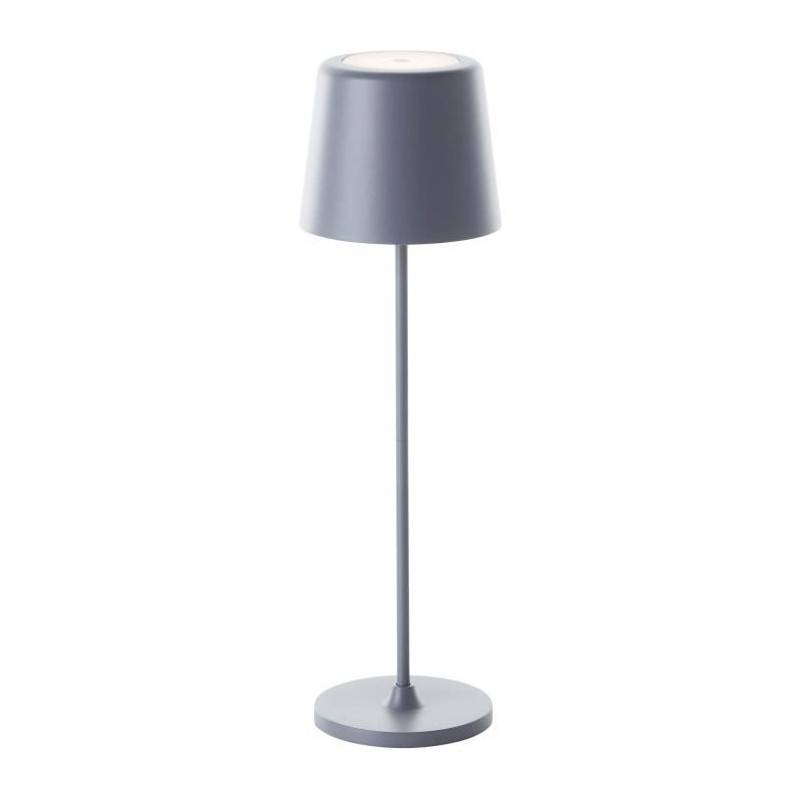 Brilliant - Lampe A Poser Led Kaami Brilliant - 2w - Ip44 - Métal Et Plastique - Gris - Image 1