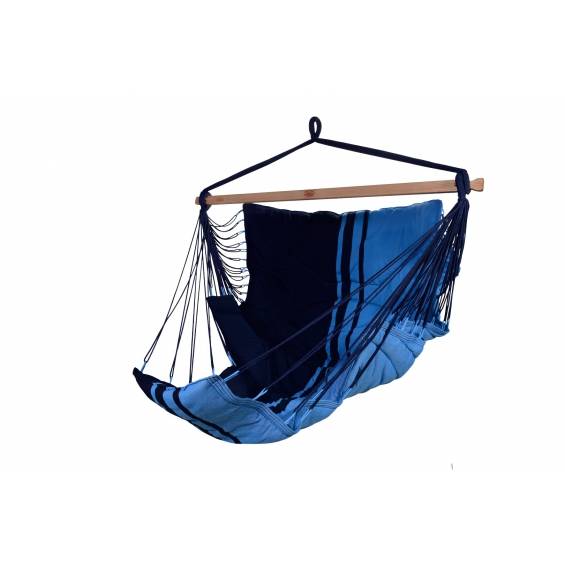 Jobek - Chaise Hamac KONFORT 225x130 cm en Polypropylène molletonnée Caraïbes certifié FSC 100% JOBEK - Imagen 1