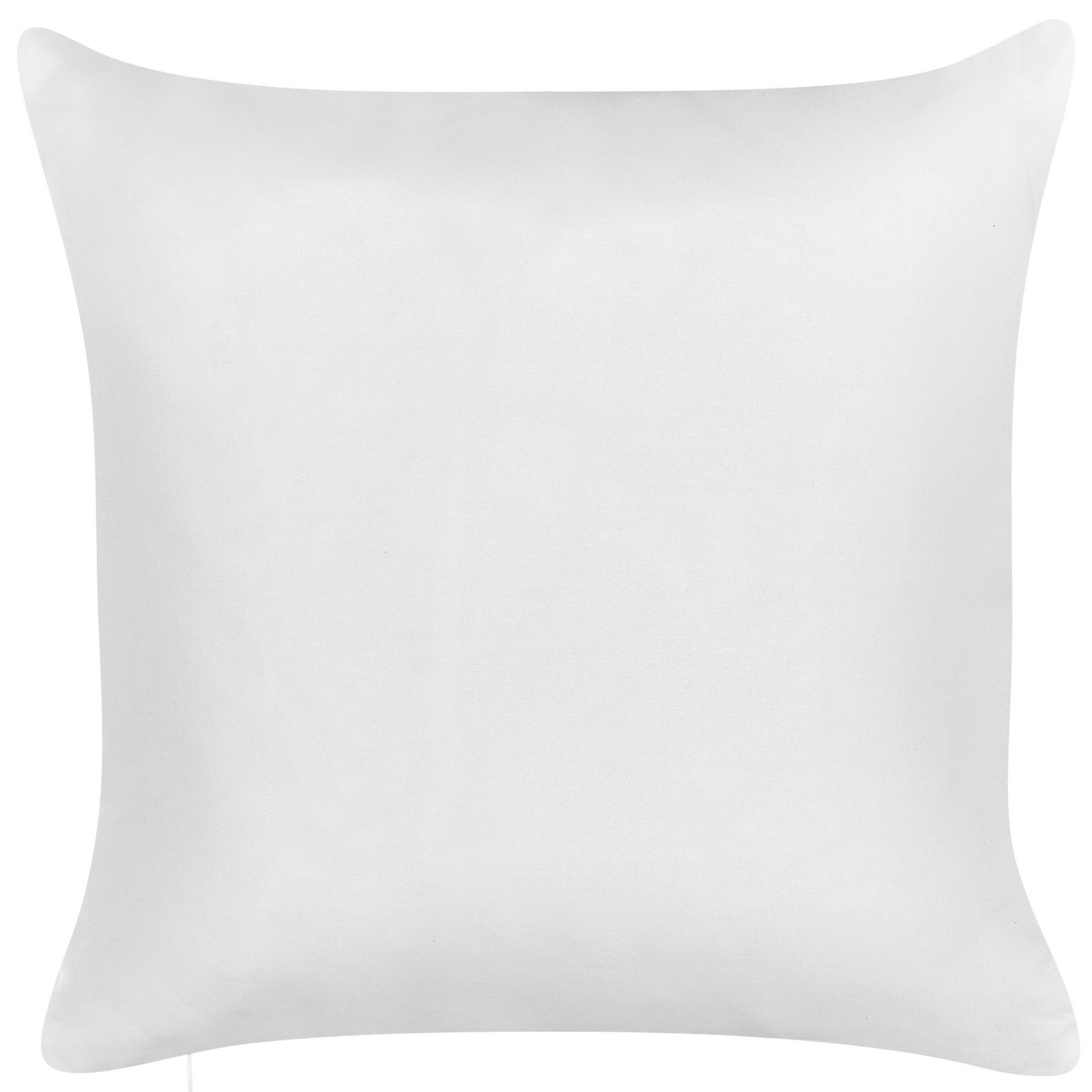 Beliani - 2 Coussins Décoratifs de Jardin Tissu Vert à Motif de Feuilles 45 x 45 cm Très Confortable pour l'Extérieur ou Intérieur Housses Amovibles - Imagen 5