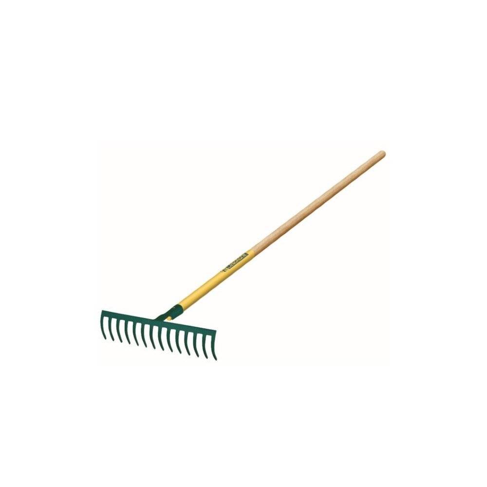 Râteau 14 dents courbes manche bois 150 cm certifié PEFC 100% - Leborgne - Image 1
