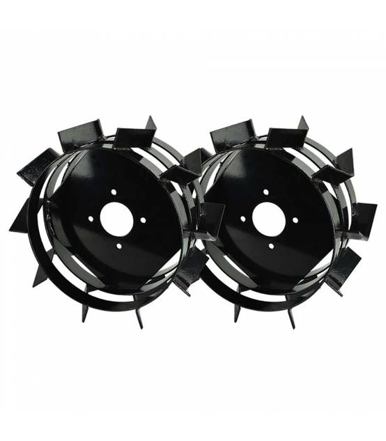 Roues métalliques à crampons pour motoculteur Könner Söhnen - KS MW40 - Imagen 2