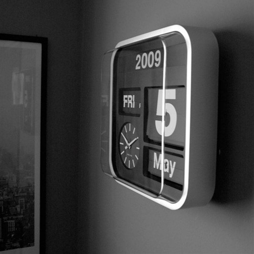 Karlsson - Horloge vintage Big Flip 43 cm Karlsson - Imagen 2