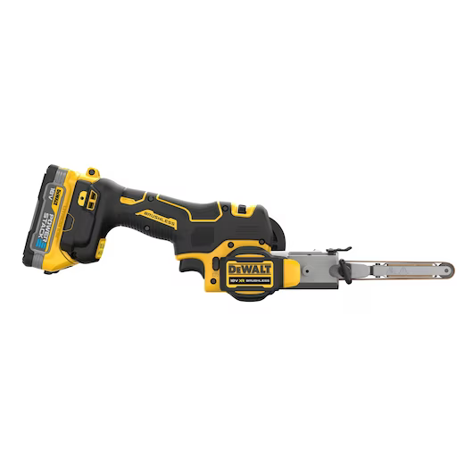 Lime à bande DEWALT XR 18V - 2 batteries 1.7Ah Powerstack + chargeur + coffret - DCM200E2T-QW - Image 5