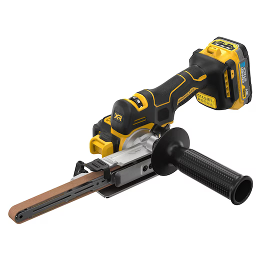 Lime à bande DEWALT XR 18V - 2 batteries 1.7Ah Powerstack + chargeur + coffret - DCM200E2T-QW - Image 4