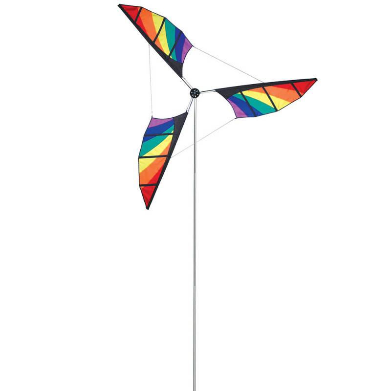 Grande éolienne - Premier Kites - Arc en ciel - Décoration Jardin 9,5 - Imagen 1