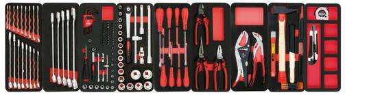 Servante d'atelier XLINER 6 tiroirs – 126 outils – MOB - Image 2