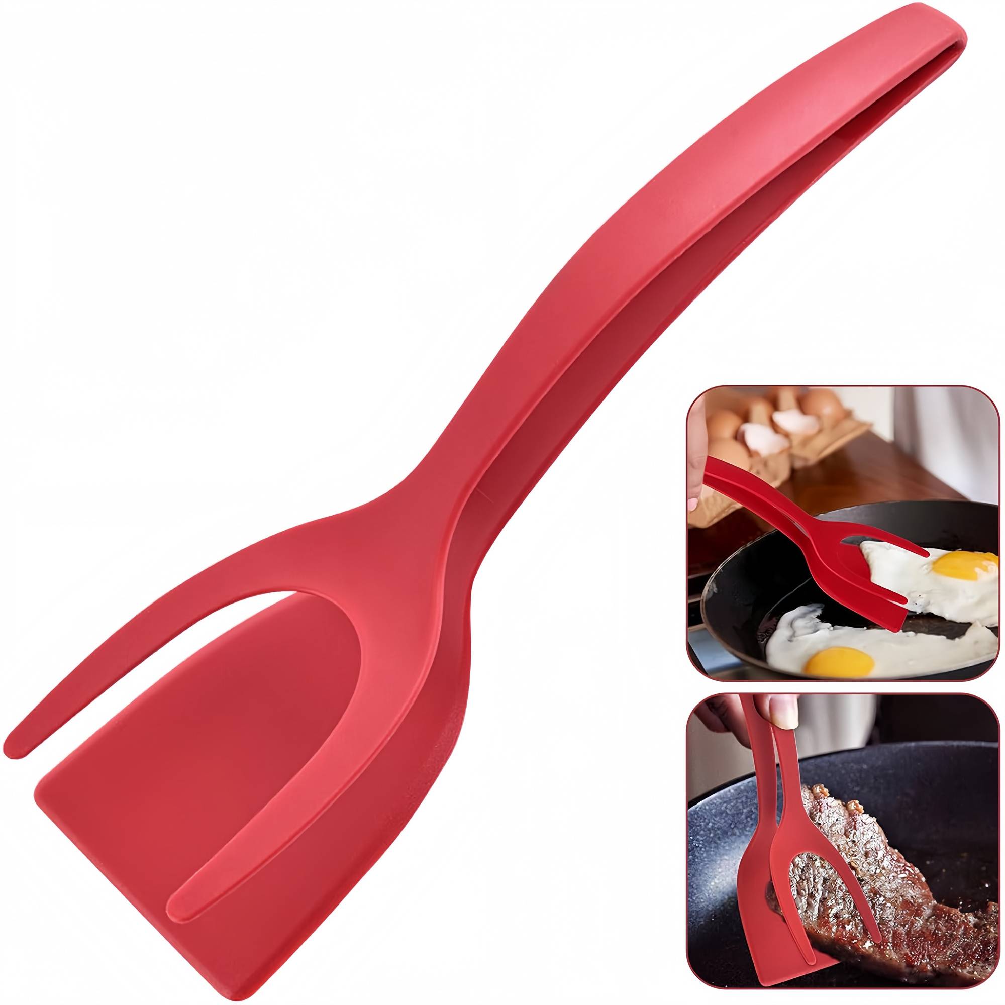 Spatule en silicone deux en un - Image 1