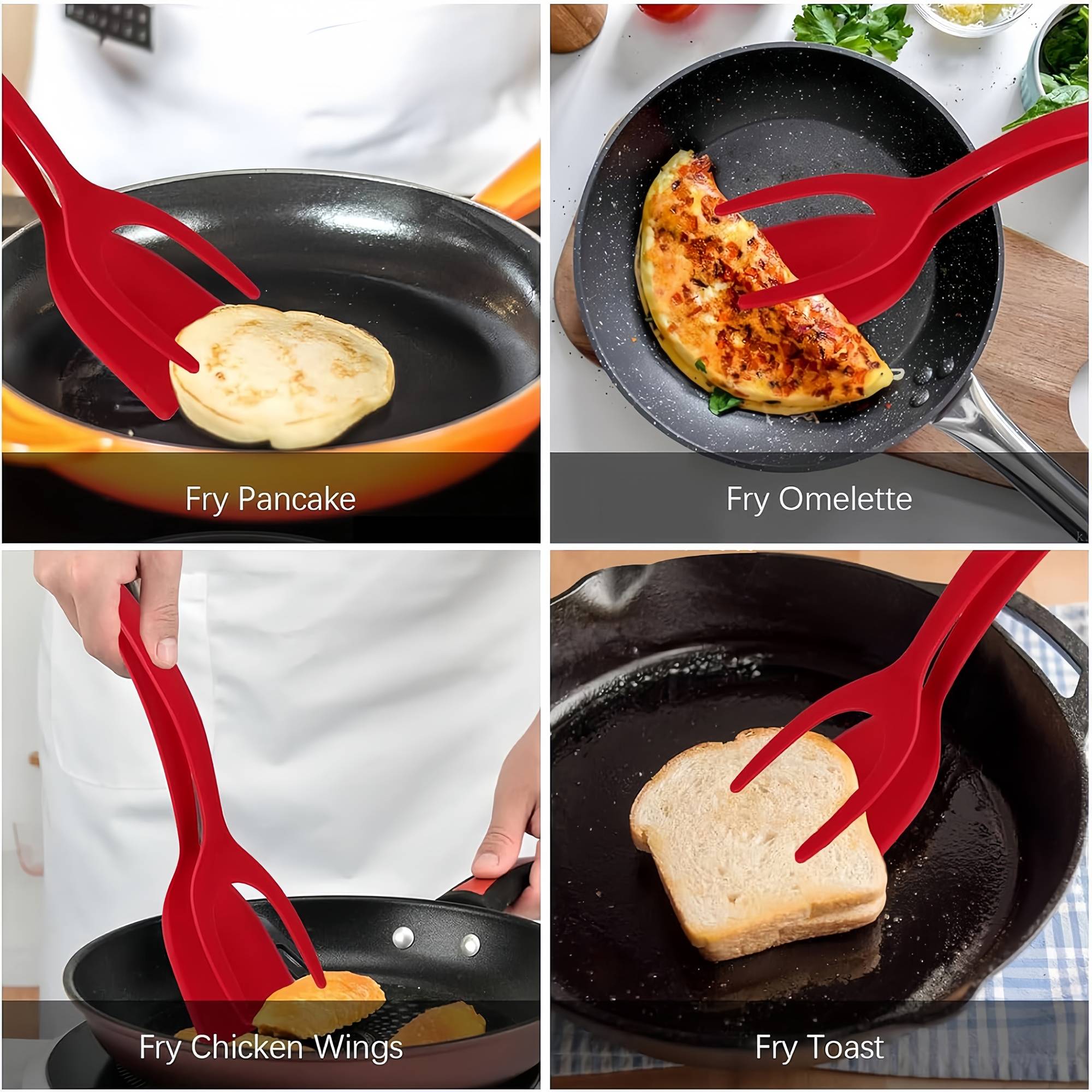 Spatule en silicone deux en un - Image 3