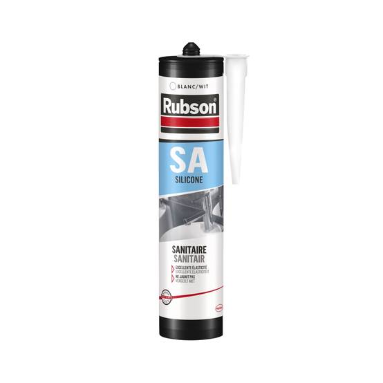 Rubson - Mastic silicone sanitaire blanc 300ml - RUBSON - 165170 - Image 1