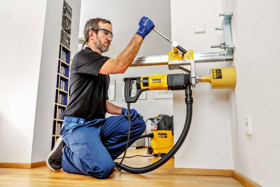 Carotteuse REMS Picus DP 2200 W - Basic pack - Spécial carottage à sec dans le béton armé - 180016 R220 - Imagen 4