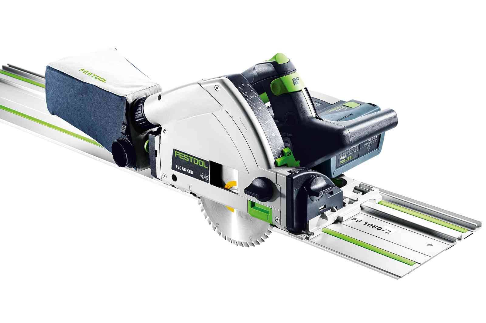 Festool - Scie plongeante sans fil TSC 55 5,0 KEBI-Plus/XL-FS - FESTOOL - avec 2 batteries 18V 5.0Ah - chargeur double - systainer - 577391 - Imagen 2