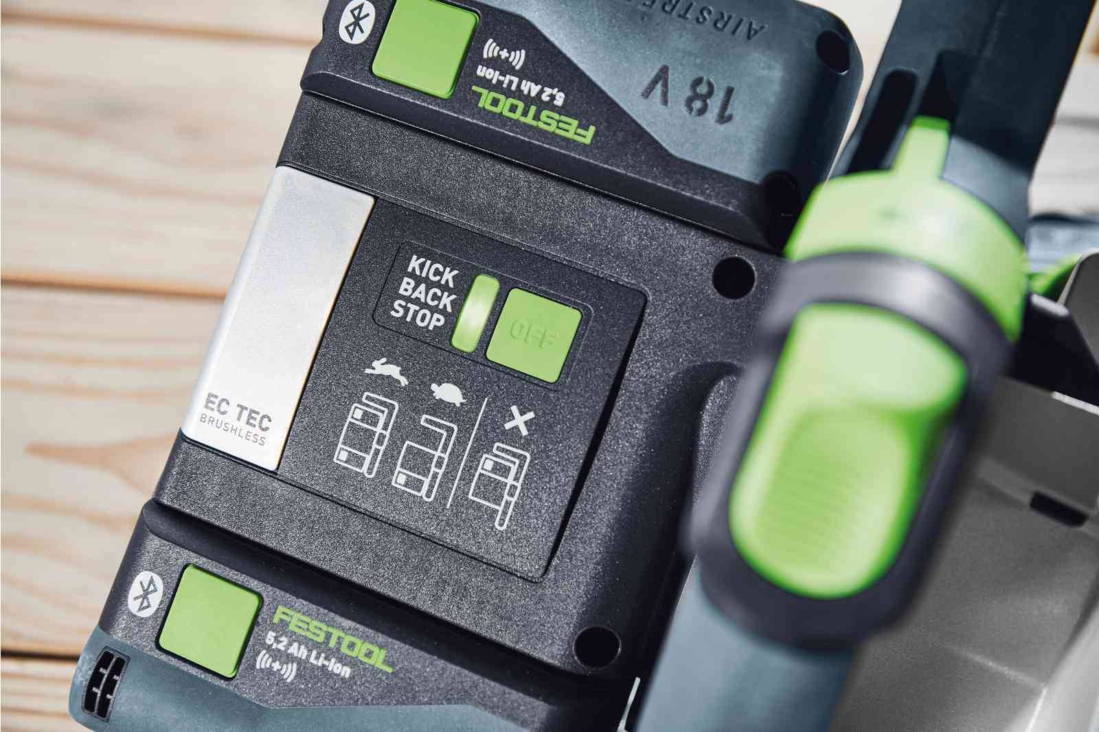 Festool - Scie plongeante sans fil TSC 55 5,0 KEBI-Plus/XL-FS - FESTOOL - avec 2 batteries 18V 5.0Ah - chargeur double - systainer - 577391 - Imagen 3