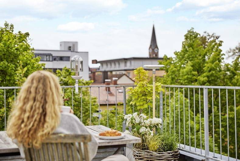 Gardena - Bain en plastique pour oiseaux ClickUp - compatible avec manche ou support balcon ClickUp! Gardena - Imagen 5