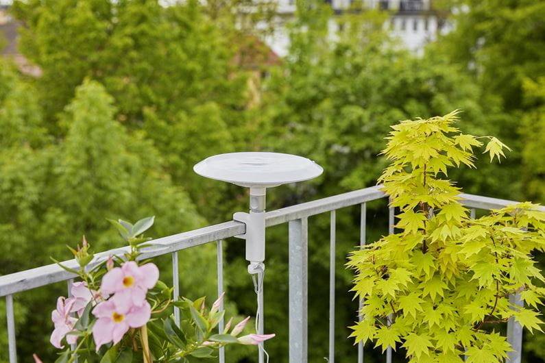 Gardena - Bain en plastique pour oiseaux ClickUp - compatible avec manche ou support balcon ClickUp! Gardena - Imagen 4