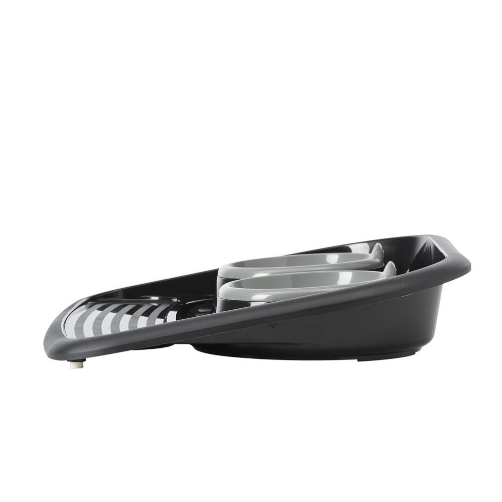 Savic - savic - Plateau repas 2 x 300 ML, noir pour chien ou chat - Imagen 2