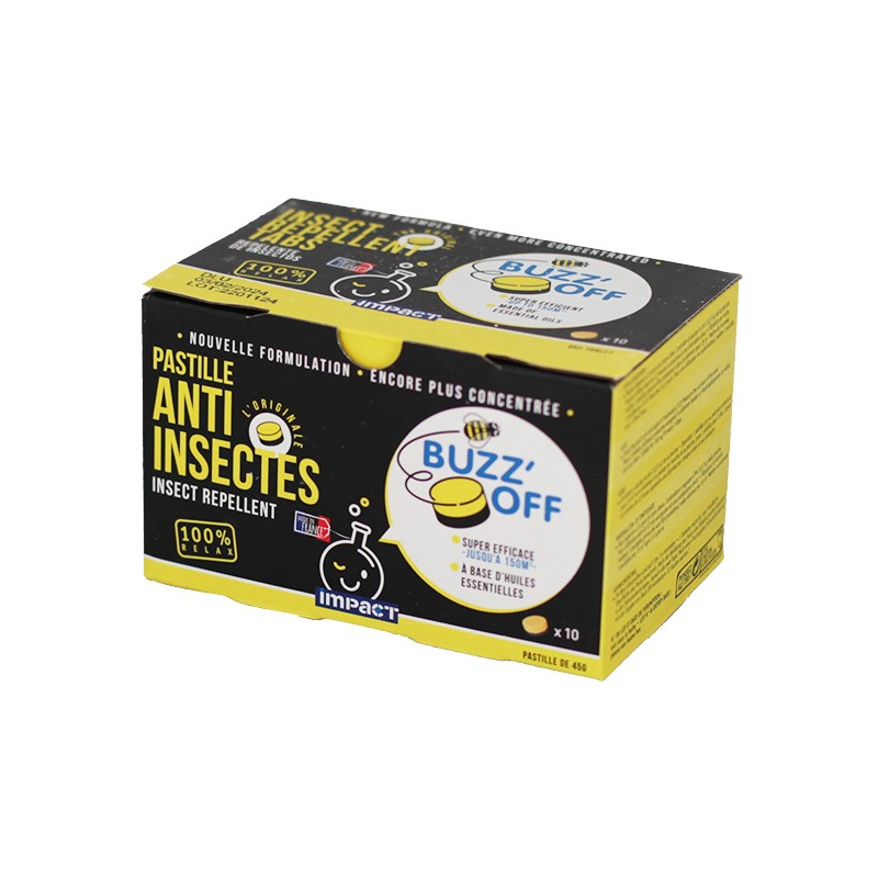 Pastille anti-insectes Impact BUZZ'OFF - - Imagen 1