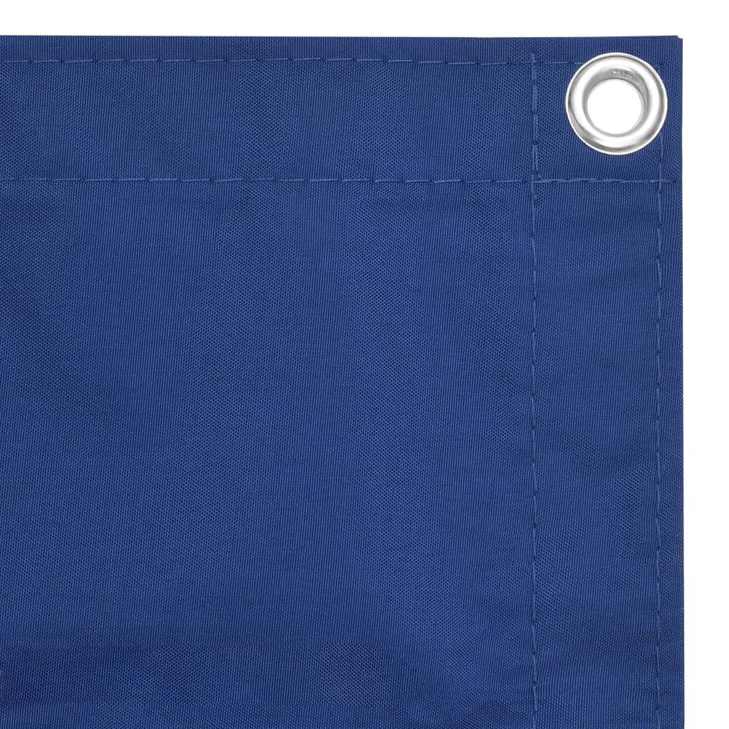 Helloshop26 - Écran de balcon brise pare vue protection confidentialité bleu 75 x 300 cm tissu oxford - Imagen 3