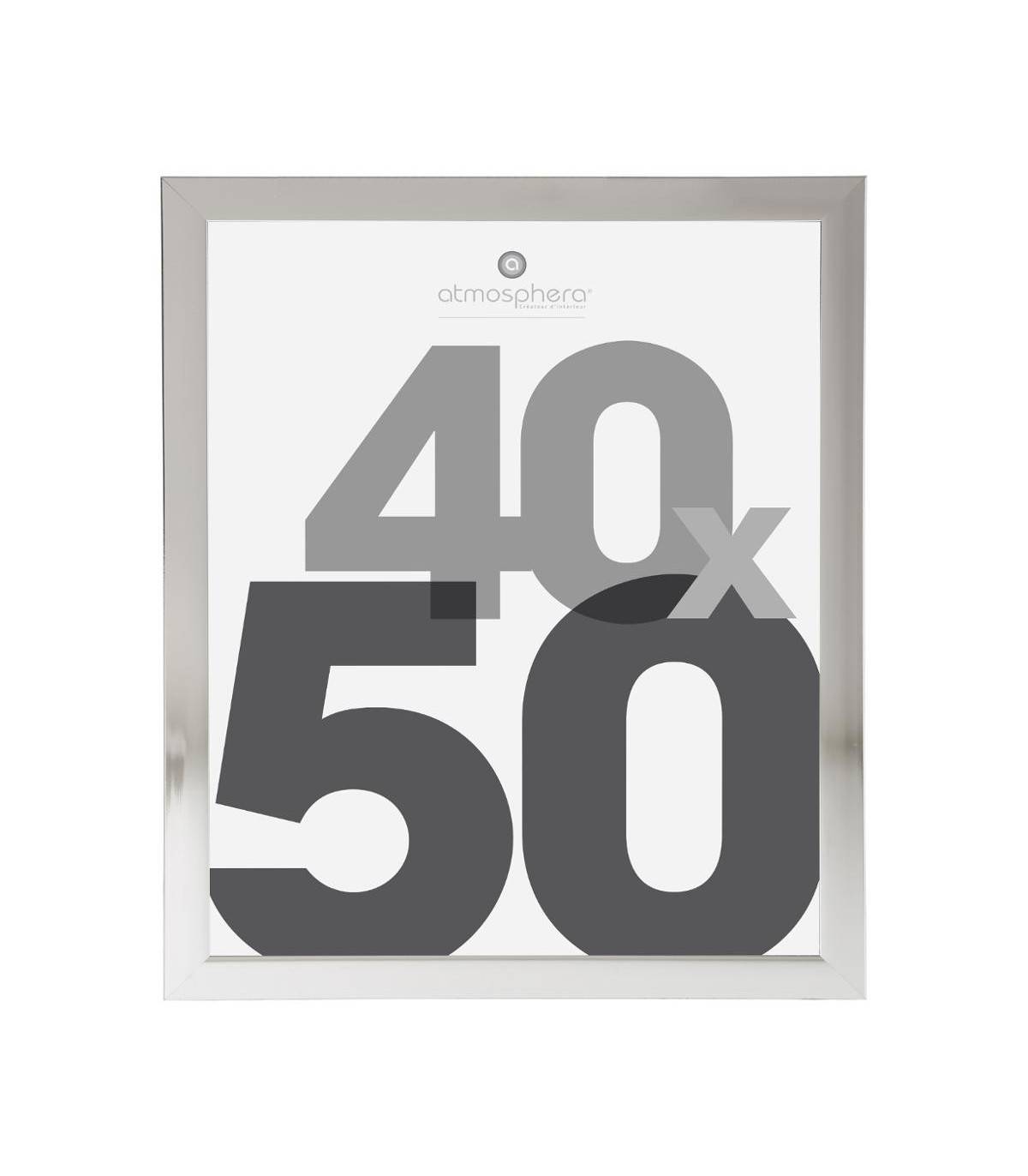 Cadre photo Argent pour Photo 40 x 50 cm