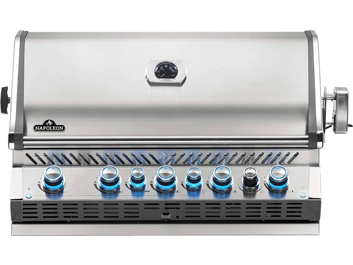 Napoleon - Barbecue à gaz encastrable Prestige Pro 665 avec rôtissoire - Napoleon - Imagen 1