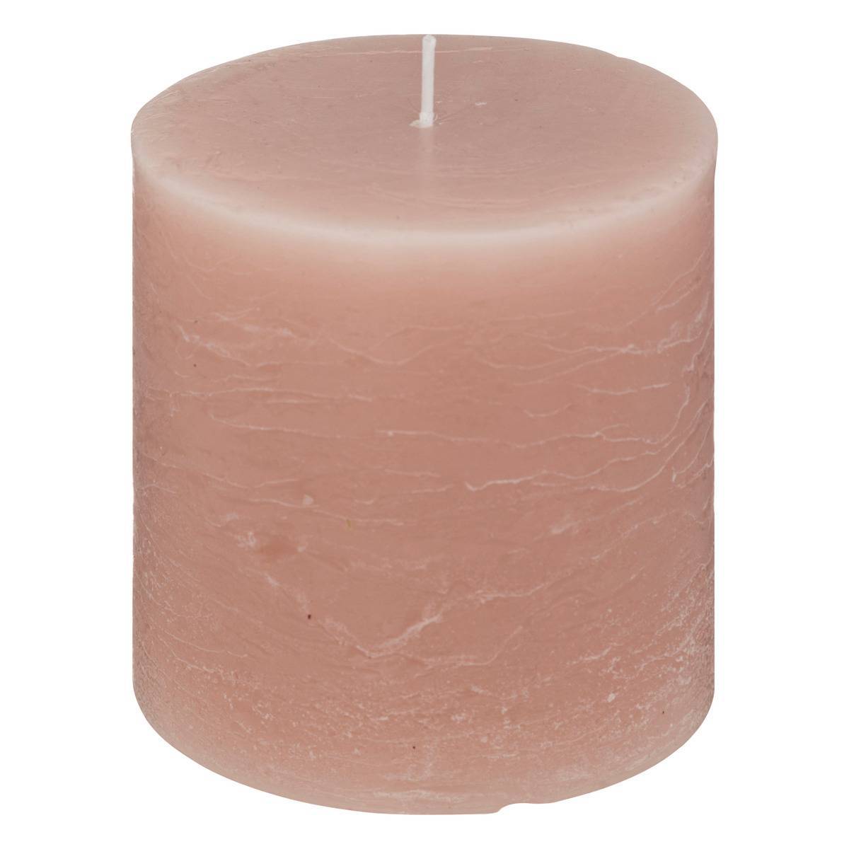 Atmosphera - Bougie rustique rose clair 663g - Atmosphera Créateur d'intérieur - Image 1
