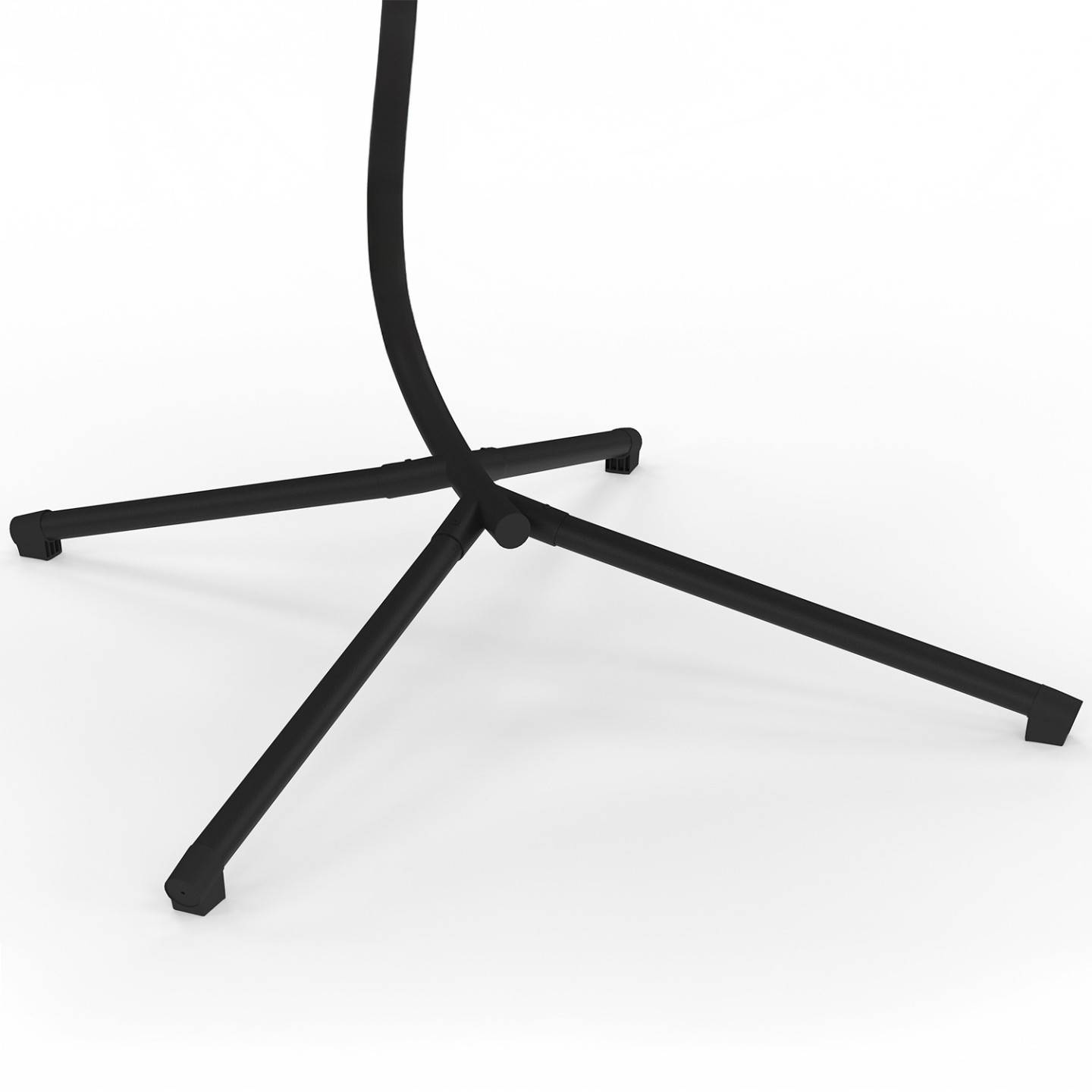 IDMARKET - Fauteuil suspendu relax LOA ajouré effet rotin gris avec coussin gris - Image 8