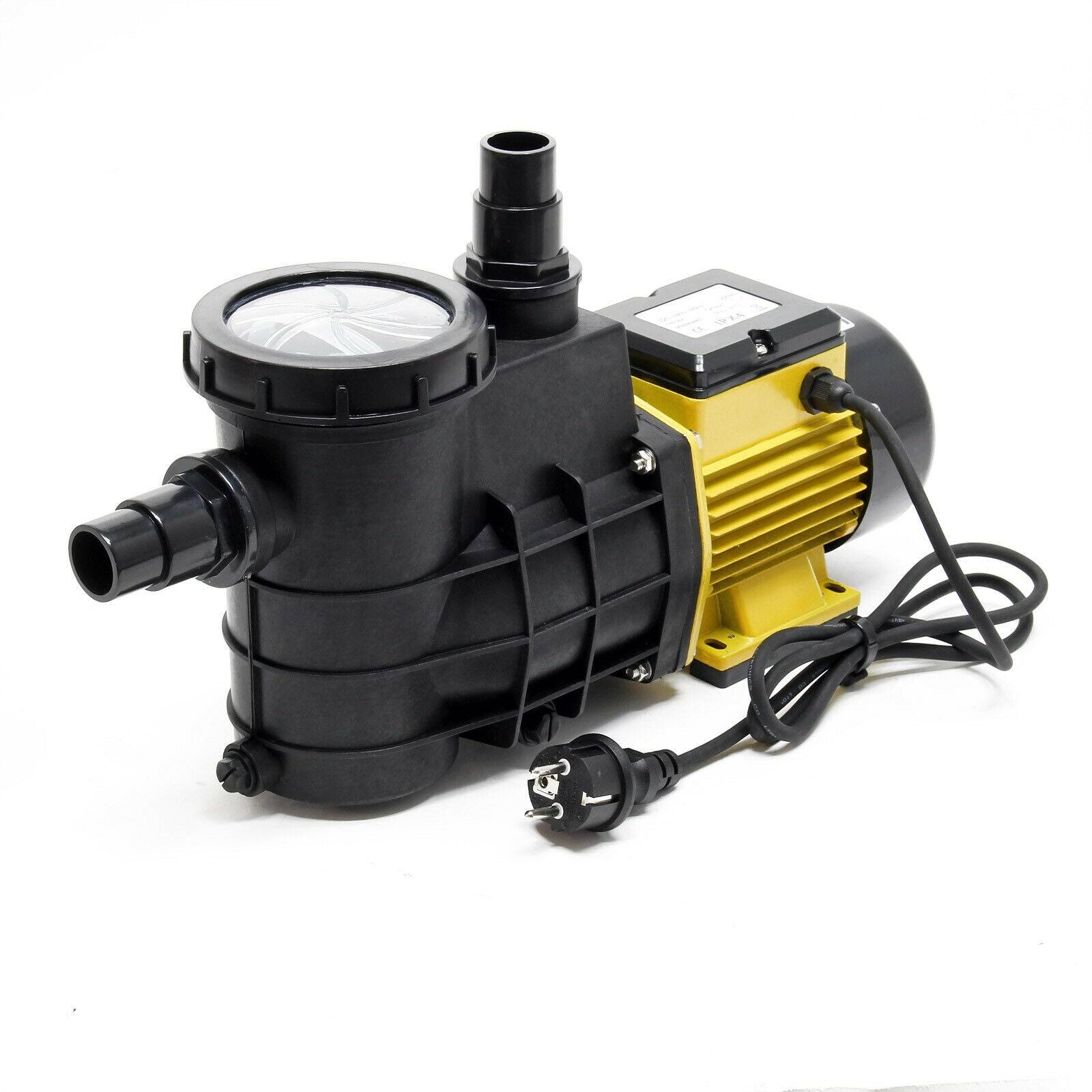 Helloshop26 - Pompe piscine 13000l/h 550 watts pompe filtration circulation eau pool - Imagen 1
