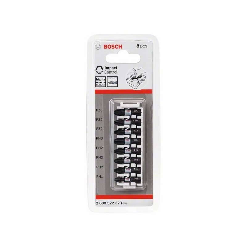 Bosch - Packs d’embouts de vissage BOSCH Professional 2608522323 Impact Control (8 pièces) Bosch - Imagen 2