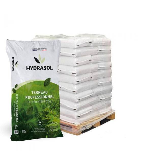 Terreau plantation Hydrasol, 54 sacs de 40 litres - PRO154-54x40 - Image 1