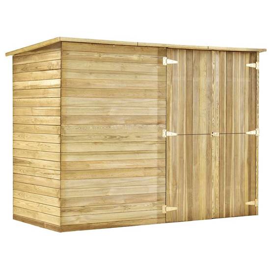 Vidaxl - Abri à vélo de jardin 232x110x170 cm Bois de pin imprégné vidaXL 3059875 - Image 2